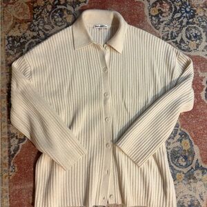 Reformation fantino Cream Cardigan